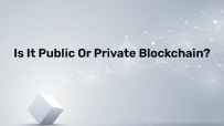 Is it public or private blockchain?