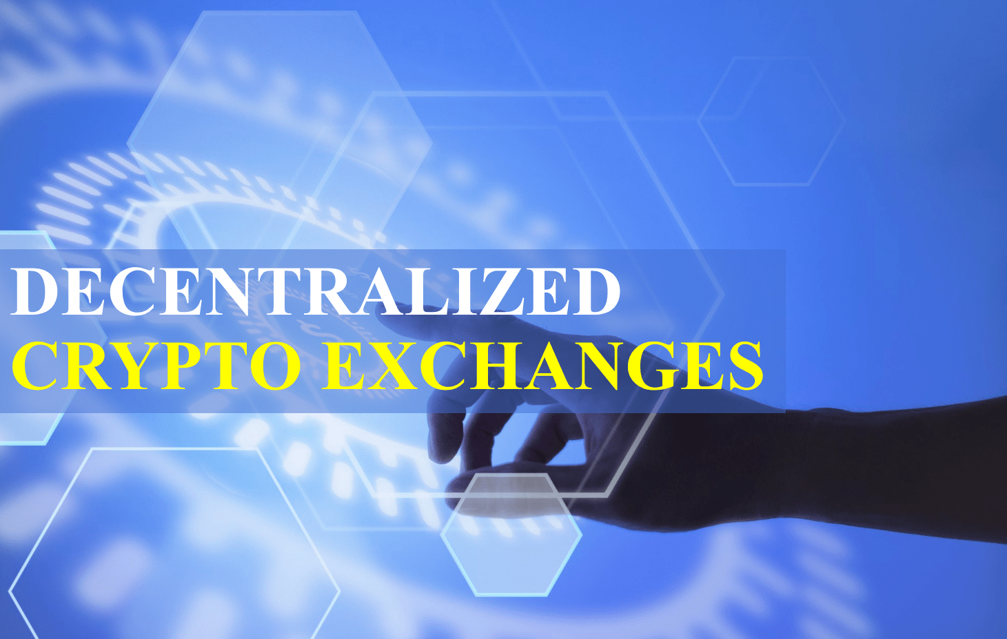 a decentralized exchange crypto